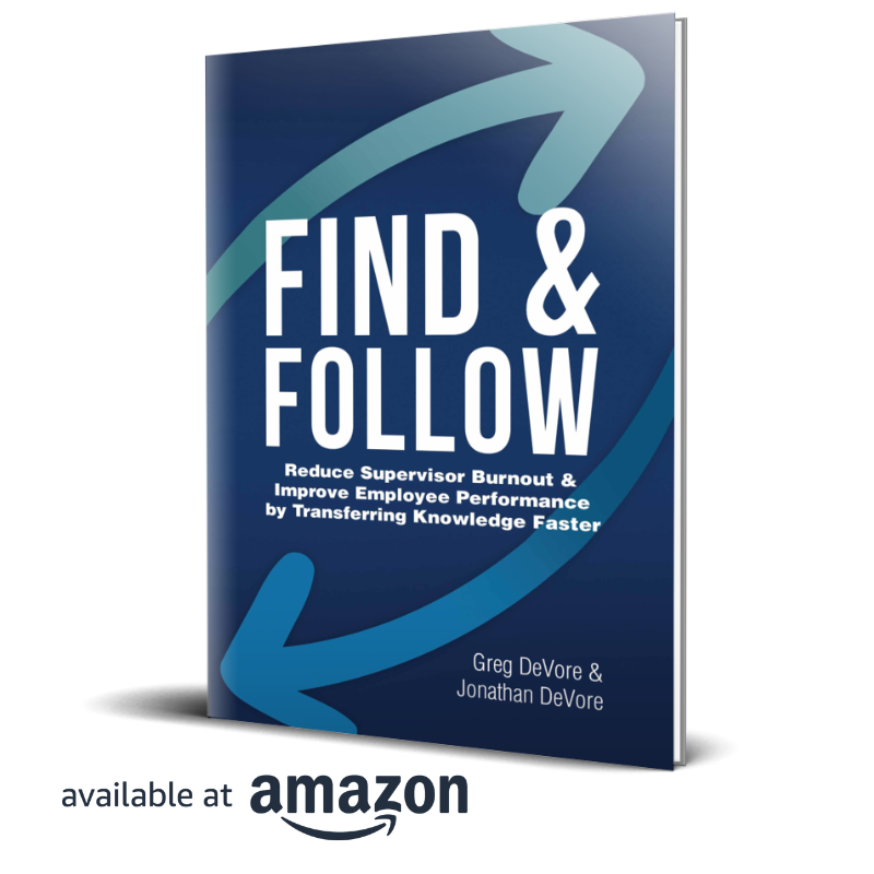 Find & Follow Book, Now Available on Amazon